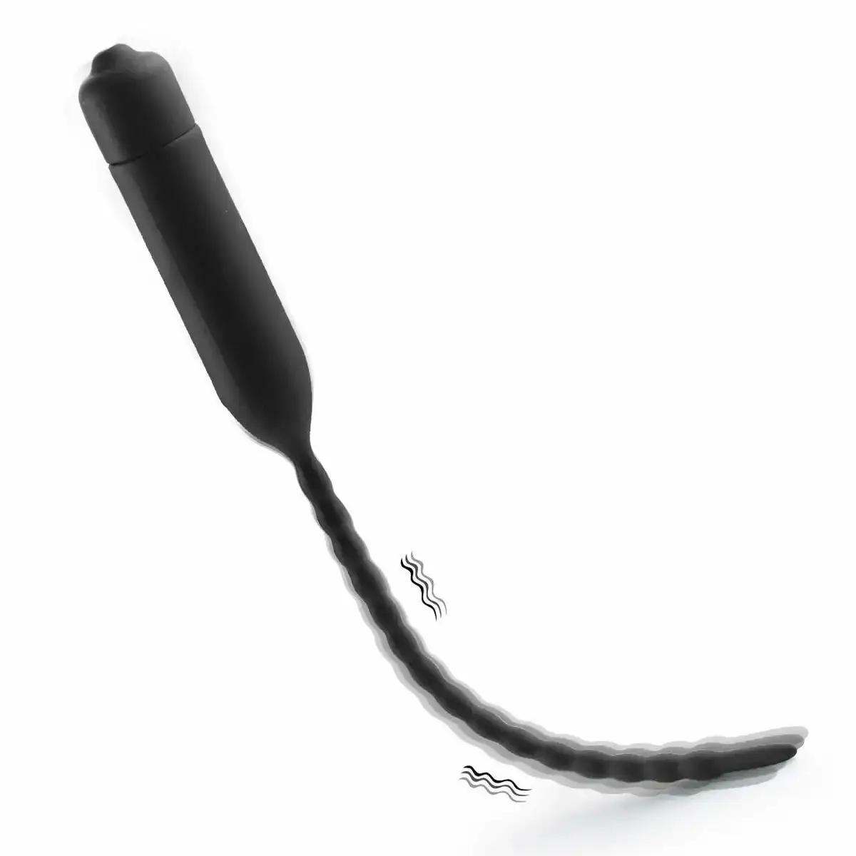 Vibromasseur noir flexible lavable reconditionne a _6327. DIAYTAR COTE D'IVOIRE - L'Art de Choisir, l'Art de Vivre. Parcourez notre boutique en ligne et choisissez parmi des produits de qualité qui ajoutent de l'élégance à votre quotidien.