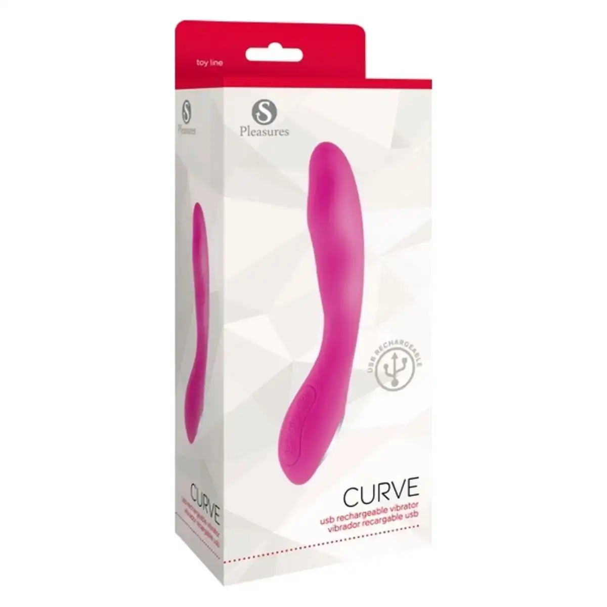 Vibromasseur s pleasures curve rose_3442. Découvrez DIAYTAR COTE D'IVOIRE - Là où Votre Shopping Prend Vie. Plongez dans notre vaste sélection et trouvez des produits qui ajoutent une touche spéciale à votre quotidien.