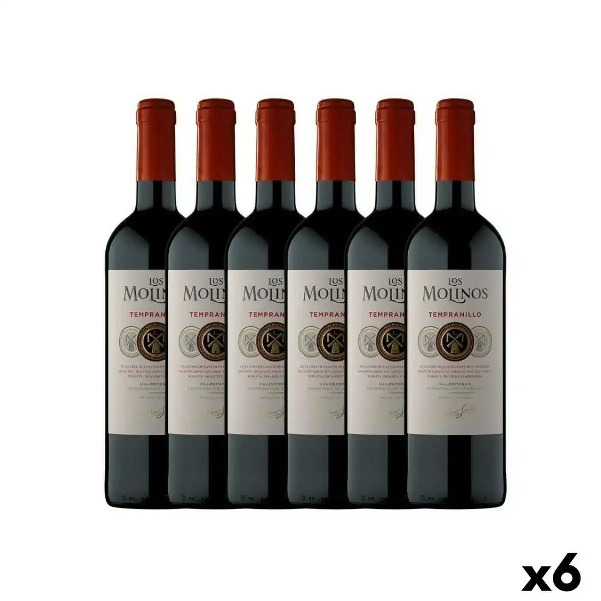 Vin rouge los molinos 63253 pack 6x _1298. DIAYTAR COTE D'IVOIRE - Là où la Diversité Rencontre la Qualité. Parcourez notre gamme complète et trouvez des produits qui incarnent la richesse et l'unicité du Côte d'Ivoire.