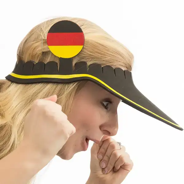 Visiere drapeau de l allemagne_5943. DIAYTAR COTE D'IVOIRE - L'Art de Choisir, l'Art de S'émerveiller. Explorez notre boutique en ligne et choisissez des articles qui éveillent votre sens de l'émerveillement.