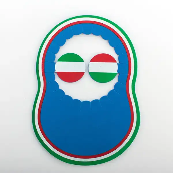 Visiere drapeau de l italie_3813. DIAYTAR COTE D'IVOIRE - Où Choisir est un Plaisir. Explorez notre boutique en ligne et choisissez parmi des produits de qualité qui satisferont vos besoins et vos goûts.