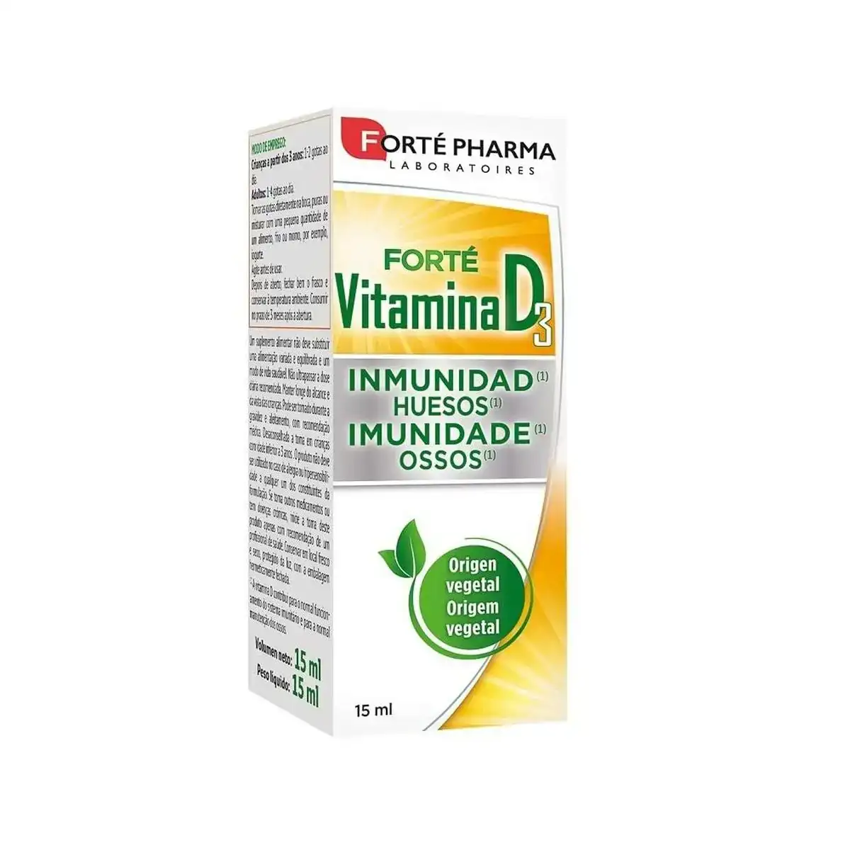 Vitamine d3 forte pharma forte vitamina 15 ml_4830. DIAYTAR COTE D'IVOIRE - L'Art de Vivre le Shopping Authentique. Découvrez notre boutique en ligne et trouvez des produits qui incarnent la passion et le savoir-faire du Côte d'Ivoire.