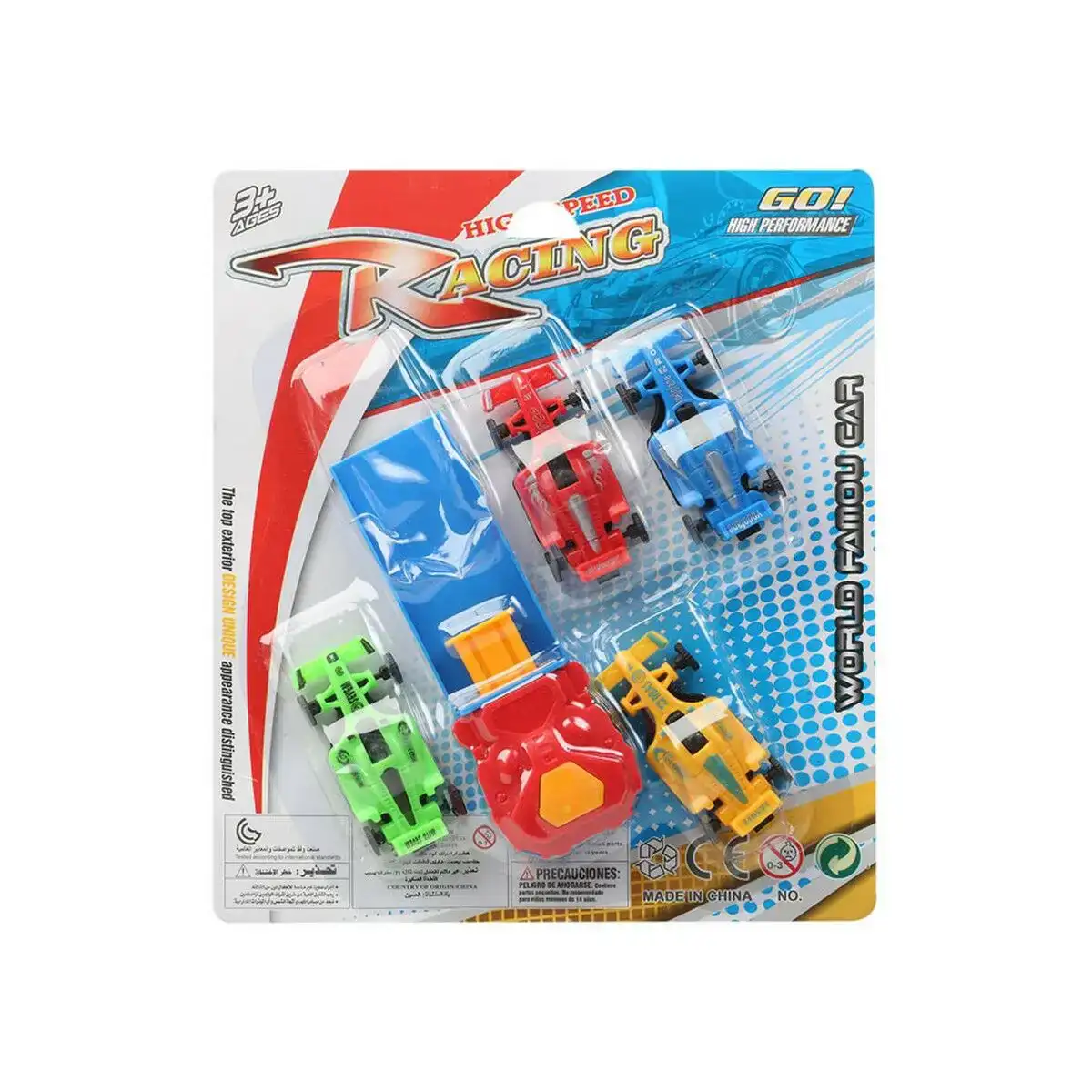 Voiture de course multicouleur lanceur 5 pieces_2831. Bienvenue sur DIAYTAR COTE D'IVOIRE - Votre Galerie Shopping Personnalisée. Découvrez un monde de produits diversifiés qui expriment votre style unique et votre passion pour la qualité.