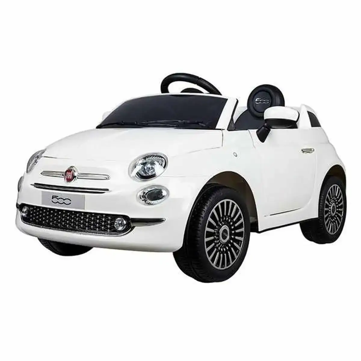 Voiture electrique pour enfants fiat 500 113 x 67 5 x 53 cm mp3 blanc 30 w x 2 6 v avec telecommande 30w_4650. DIAYTAR COTE D'IVOIRE - L'Art de Vivre l'Excellence au Quotidien. Explorez notre gamme et choisissez des produits qui ajoutent une note de prestige à votre vie.