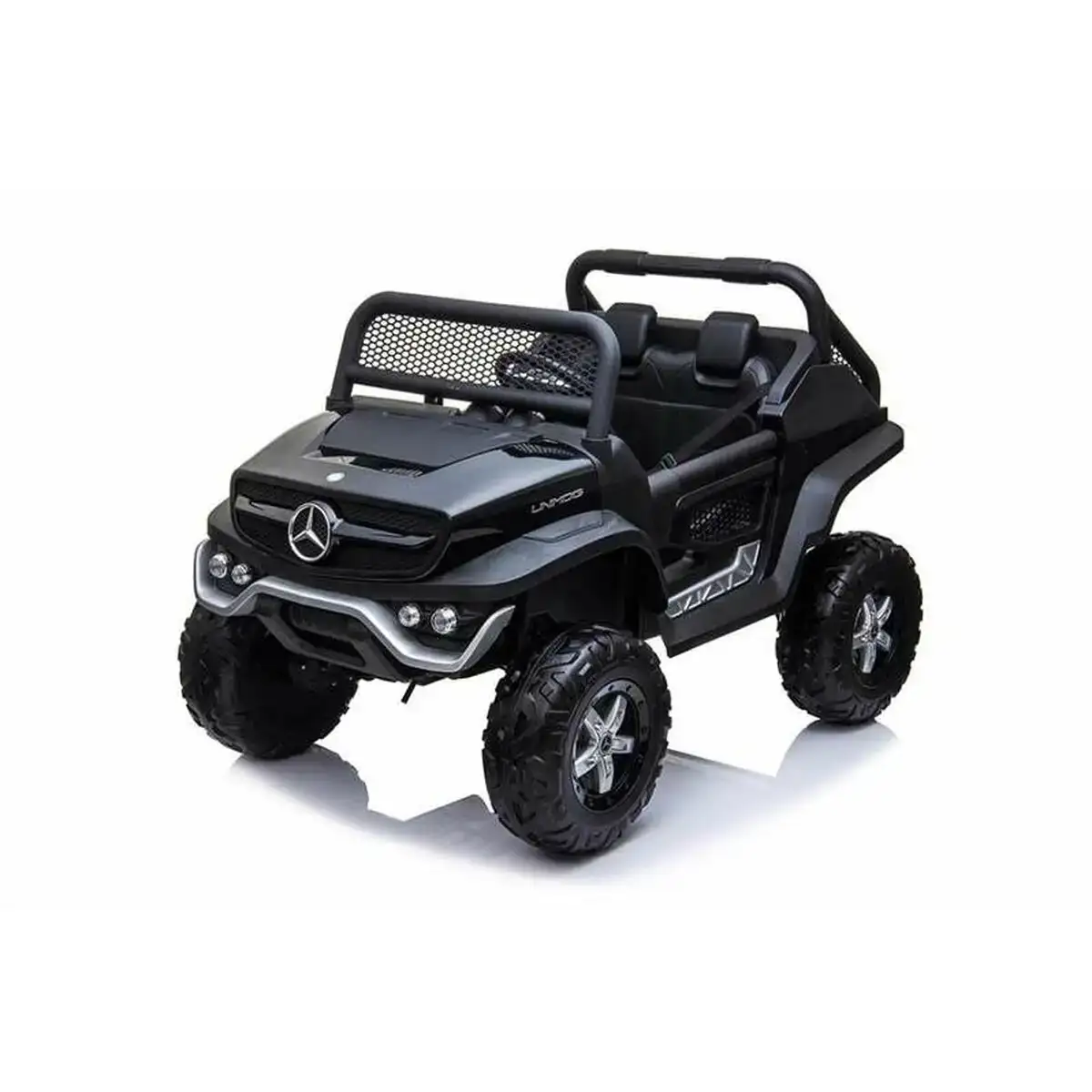Voiture electrique pour enfants injusa mercedes benz unimog noir 12 v_2332. DIAYTAR COTE D'IVOIRE - Où Choisir est une Célébration de l'Artisanat Local. Découvrez notre boutique en ligne et choisissez des produits qui incarnent la passion des artisans sénégalais.