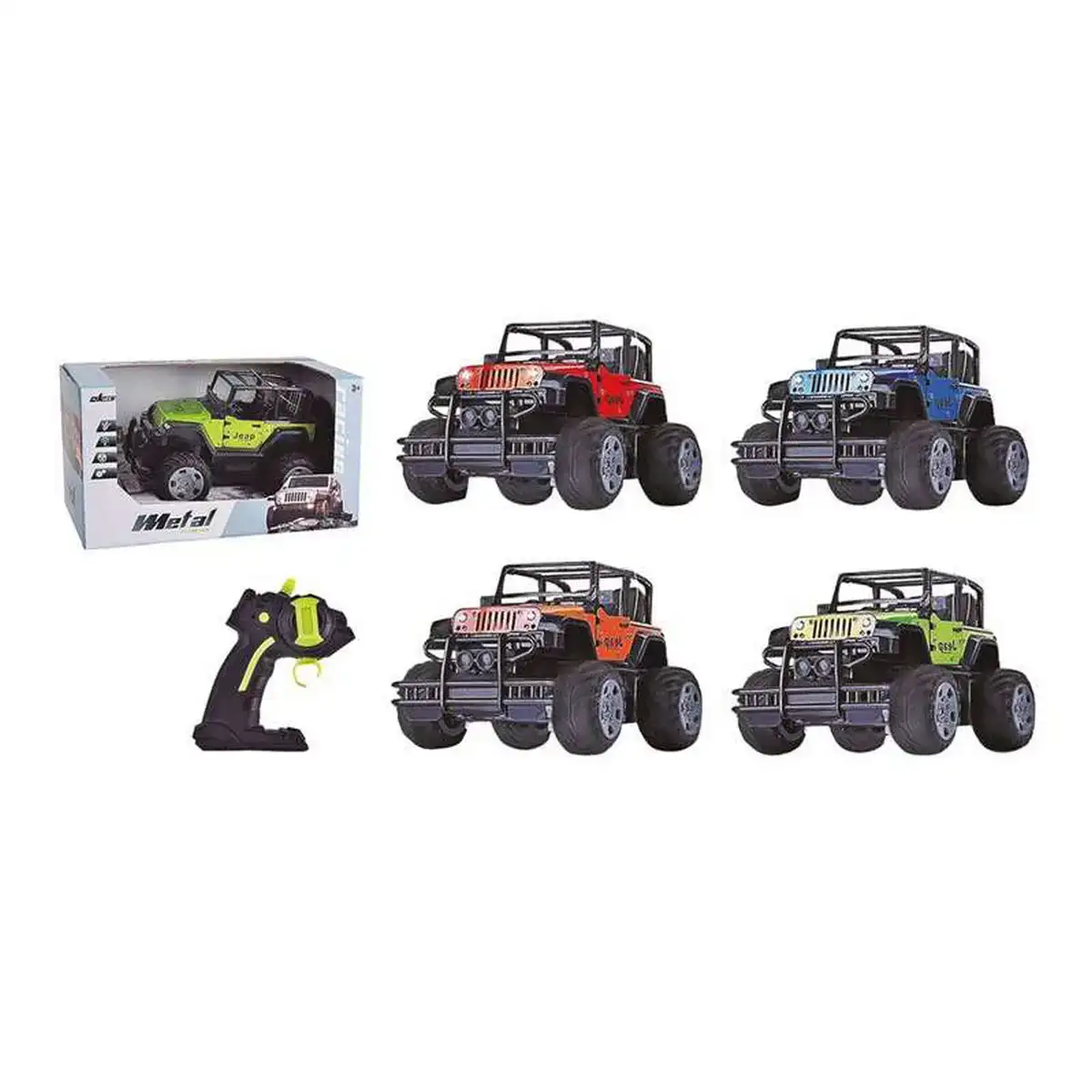 Voiture telecommandee metal 1 20 tout terrain 26 x 15 5 x 15 cm _9275. DIAYTAR COTE D'IVOIRE - Où Chaque Produit est une Histoire à Raconter. Découvrez notre sélection de produits qui vous permettent de créer votre propre récit à travers vos achats.