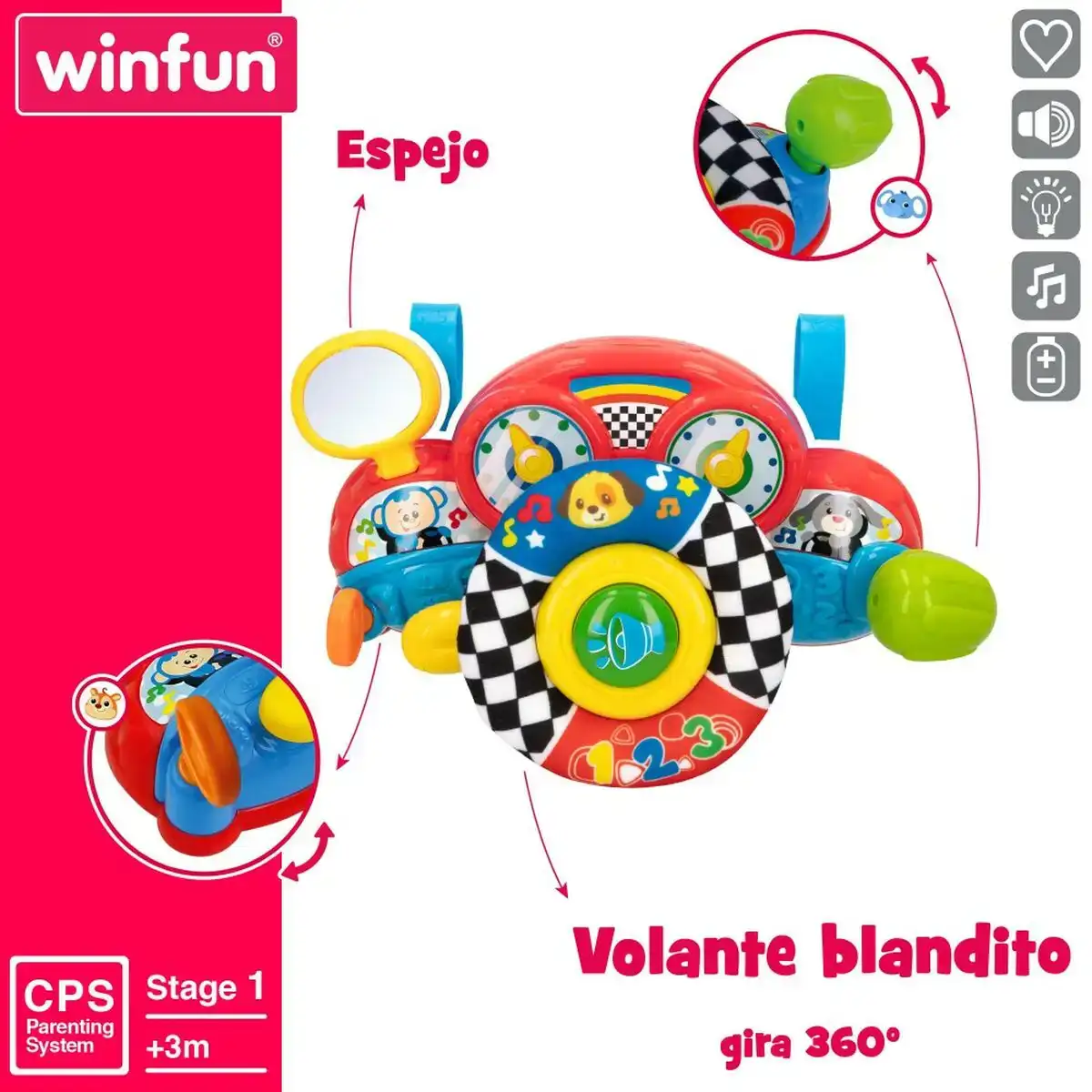 Volant pour poussette winfun 29 x 17 x 10 5 cm 4 unites _7329. Plongez dans l'univers de Diaytar, la boutique en ligne numéro un au Sénégal. Notre plateforme généraliste vous offre une vaste sélection de produits, allant de la mode à la technologie, à des prix abordables. Découvrez une expérience shopping incomparable, où la qualité et la diversité se rejoignent. Faites-vous plaisir sans compromis sur votre budget chez Diaytar, votre destination shopping ultime.
 Volant pour poussette winfun 29 x 17 x 10 5 cm 4 unites _7329. DIAYTAR COTE D'IVOIRE - Votre Passage vers le Chic et l'Élégance. Naviguez à travers notre boutique en ligne pour trouver des produits qui ajoutent une touche sophistiquée à votre style.