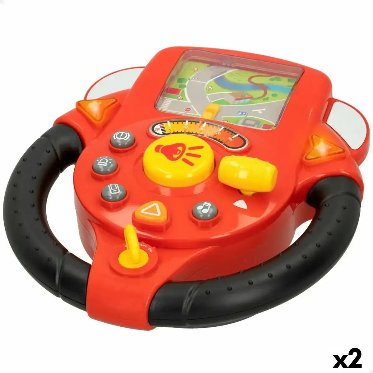 Volant pour voiture de course motor town lumiere son rouge 25 5 x 12 5 x 29 5 cm 2 unites _7018. Entrez dans l'Univers de DIAYTAR COTE D'IVOIRE - Où Choisir est un Plaisir. Explorez notre gamme variée et trouvez des articles qui parlent à votre cœur et à votre style.