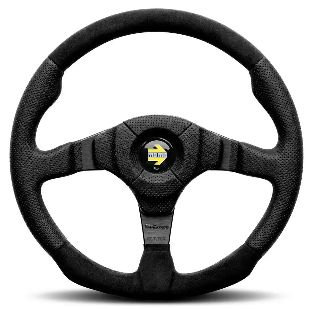 Volant racing momo dark fighter o 35 cm_9644. DIAYTAR COTE D'IVOIRE - Votre Destination de Shopping Authentique au Côte d'Ivoire. Plongez dans notre boutique en ligne pour découvrir des produits qui célèbrent la riche culture et l'artisanat du pays.