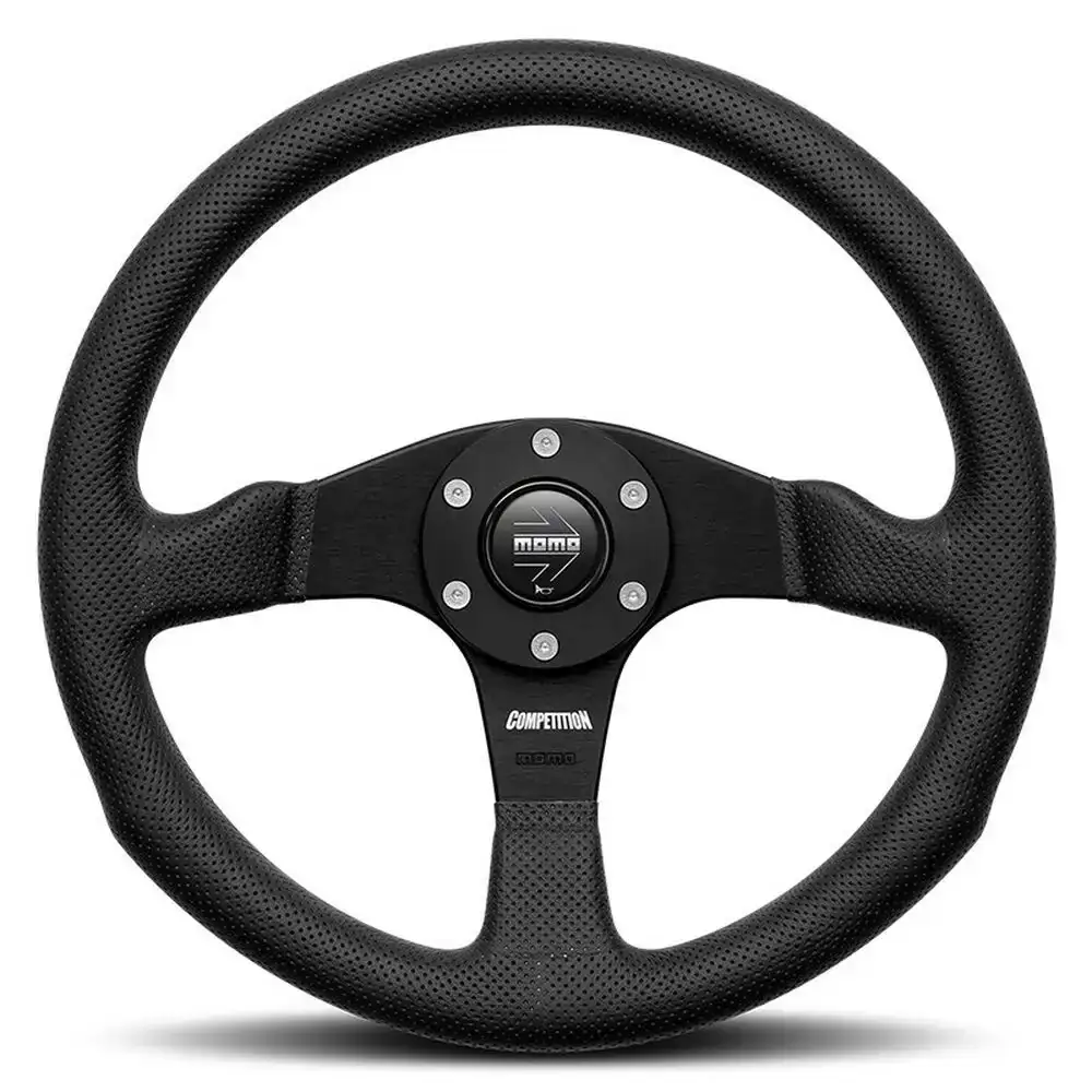 Volant racing momo mom11108365211r noir o 35 cm_5615. DIAYTAR COTE D'IVOIRE - Là où Choisir est un Acte d'Amour pour la Culture Côte d'Ivoireaise. Explorez notre gamme et choisissez des produits qui célèbrent la richesse de notre patrimoine.
