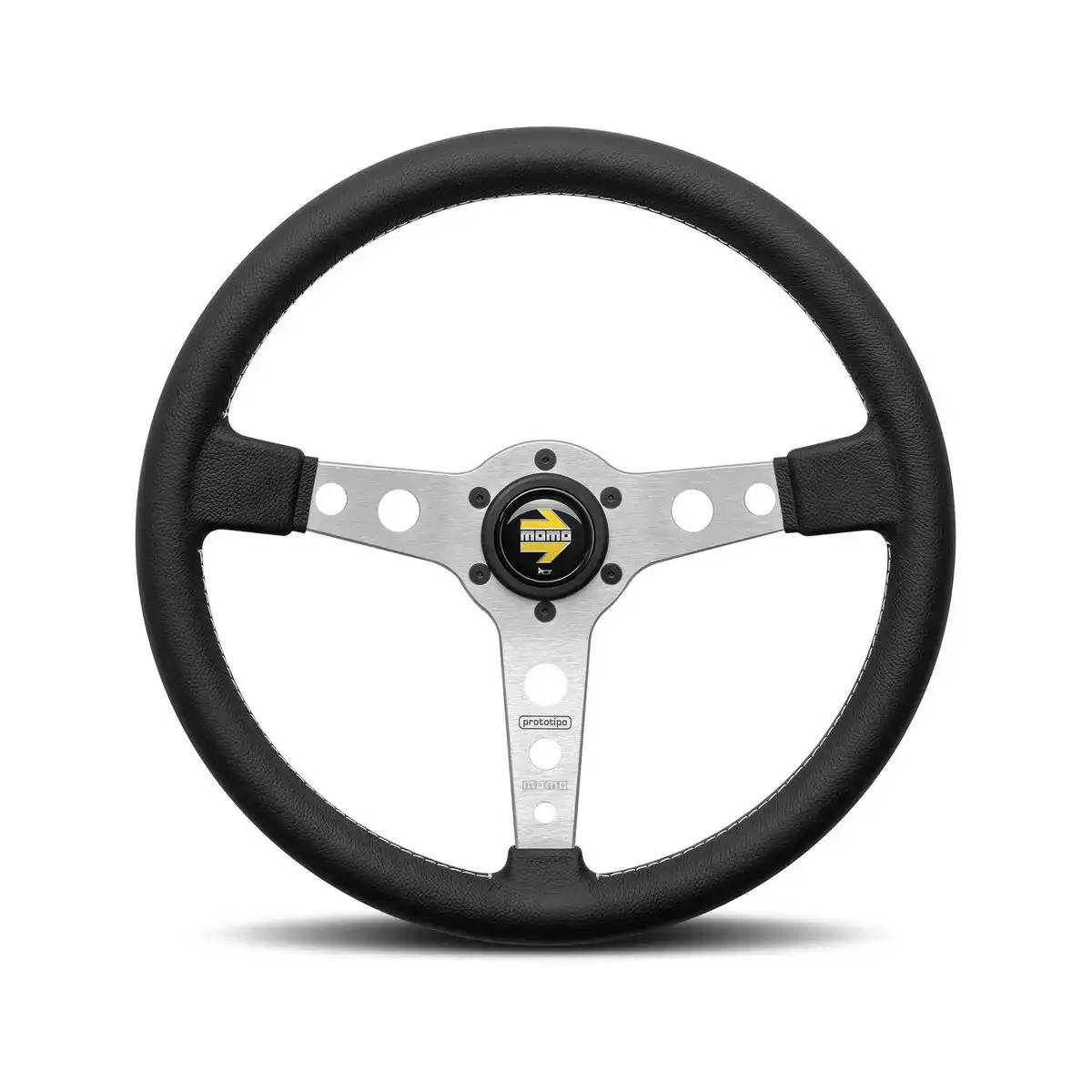 Volant racing momo prototipo argent o 32 cm_8100. DIAYTAR COTE D'IVOIRE - Votre Passage vers l'Élégance Abordable. Explorez notre collection où chaque produit est choisi pour sa qualité et son accessibilité, incarnant ainsi l'essence du Côte d'Ivoire.
