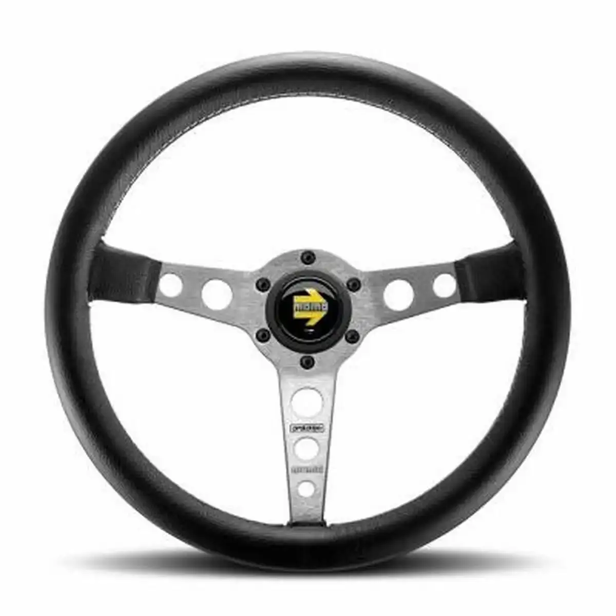 Volant racing momo prototipo argent o 35 cm_1727. Bienvenue chez DIAYTAR COTE D'IVOIRE - Où Chaque Objet a sa Propre Histoire. Découvrez notre sélection soigneusement choisie et choisissez des produits qui racontent le patrimoine sénégalais.