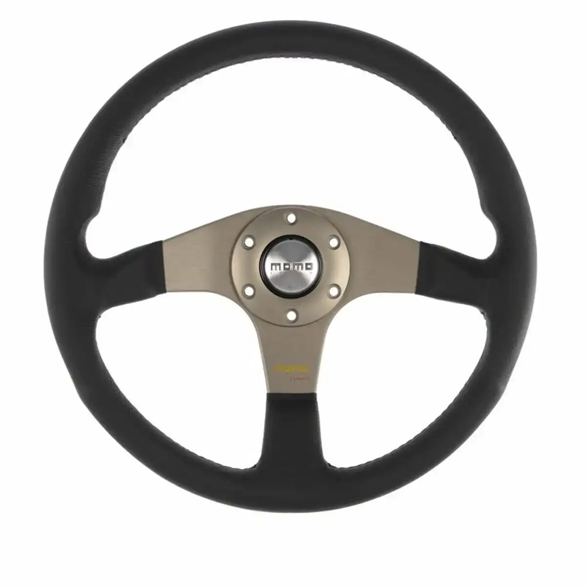 Volant racing momo tuner noir argente o 35 cm_7942. Entrez dans le Monde de DIAYTAR COTE D'IVOIRE - Où Chaque Produit Raconte une Histoire Unique. Explorez notre sélection et laissez-vous transporter par des récits à travers les articles que vous choisissez.