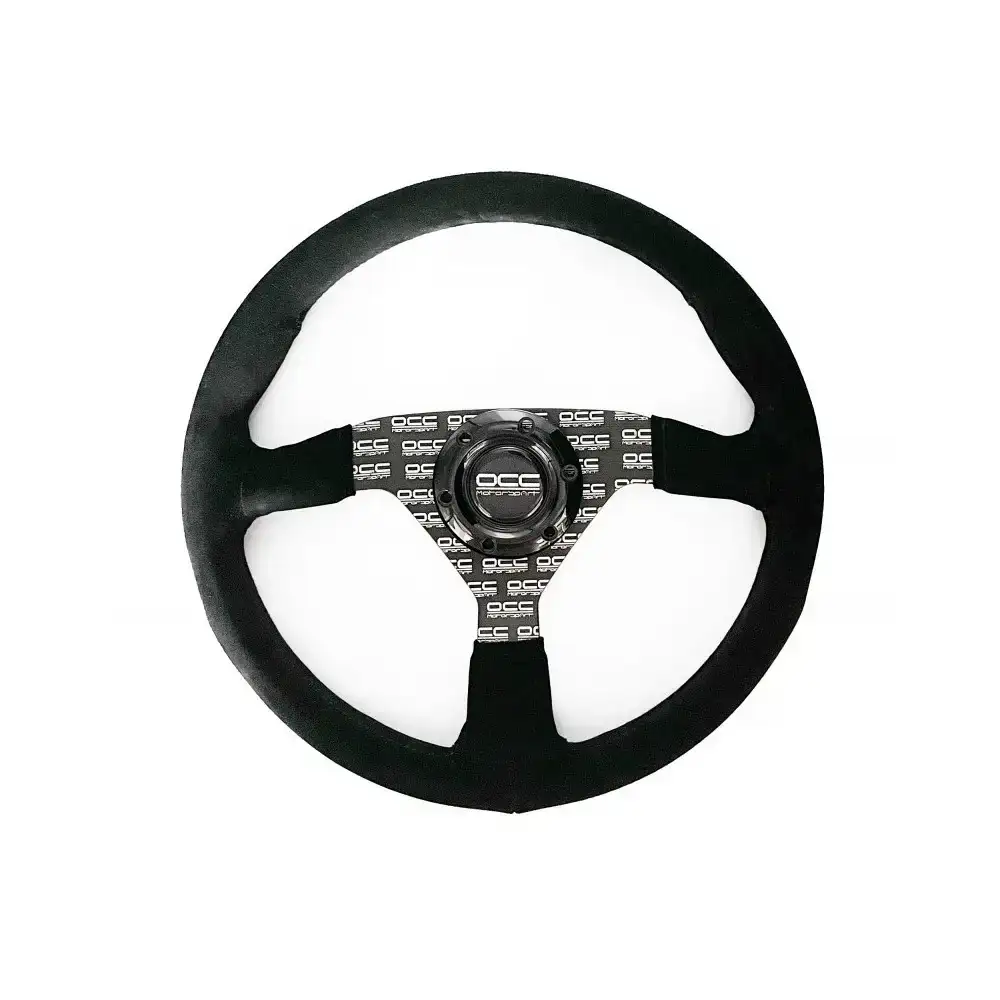 Volant racing occ motorsport occvol015 noir cuir o 35 cm_3567. Bienvenue sur DIAYTAR COTE D'IVOIRE - Là où Chaque Objet a une Âme. Plongez dans notre catalogue et trouvez des articles qui portent l'essence de l'artisanat et de la passion.