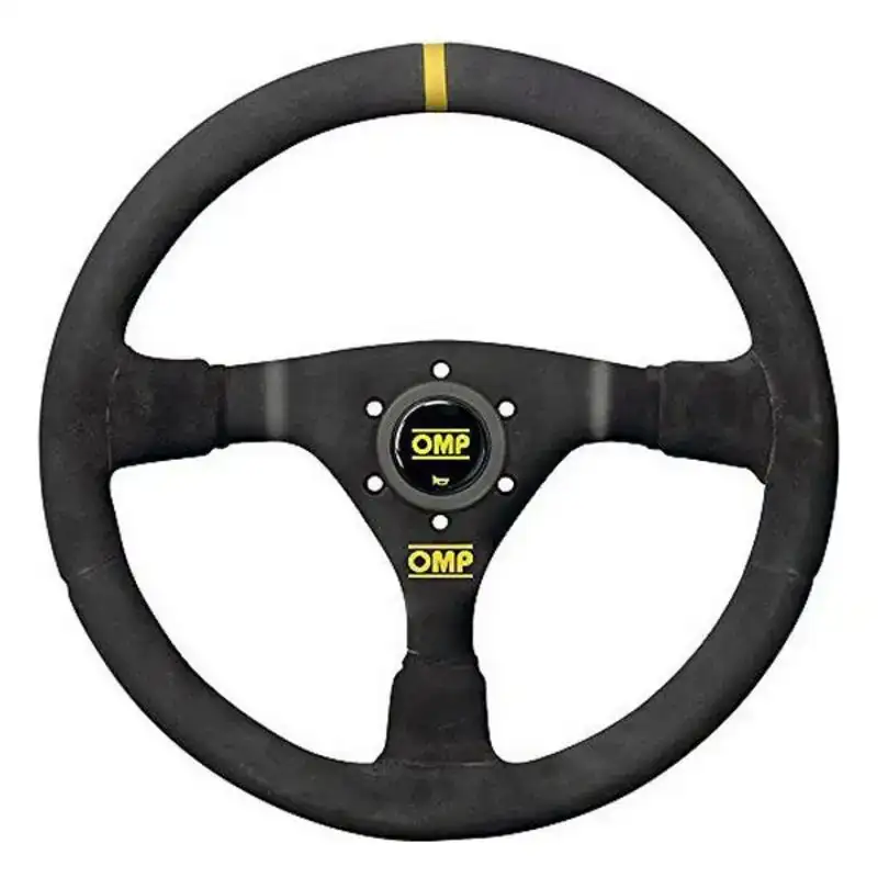 Volant racing omp suede noir_5817. DIAYTAR COTE D'IVOIRE - L'Art de Trouver ce que Vous Aimez. Plongez dans notre assortiment varié et choisissez parmi des produits qui reflètent votre style et répondent à vos besoins.