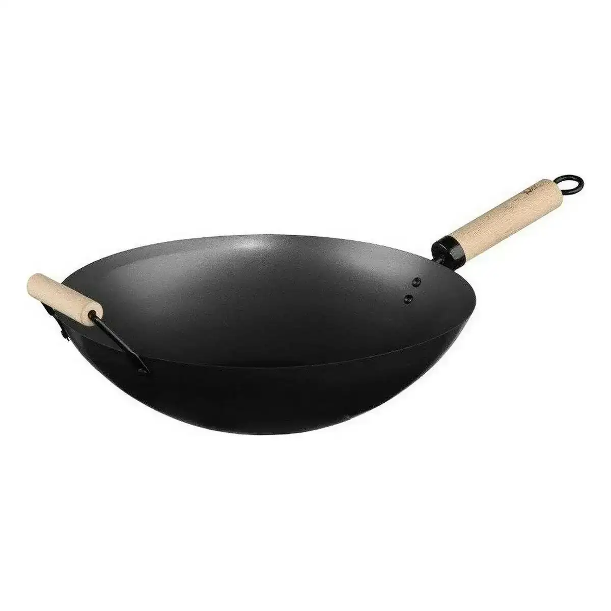 Wok secret de gourmet noir acier inoxydable o 35 cm_6408. DIAYTAR COTE D'IVOIRE - Votre Passage vers la Découverte. Explorez notre boutique en ligne pour trouver des trésors qui vous attendent, du traditionnel à l'avant-garde.