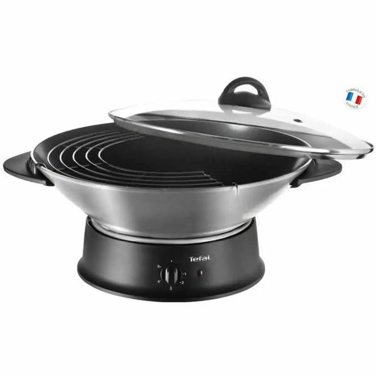 Wok tefal wo3000 noir aluminium 1200 w_2074. Bienvenue chez DIAYTAR COTE D'IVOIRE - Où Chaque Achat Fait une Différence. Découvrez notre gamme de produits qui reflètent l'engagement envers la qualité et le respect de l'environnement.