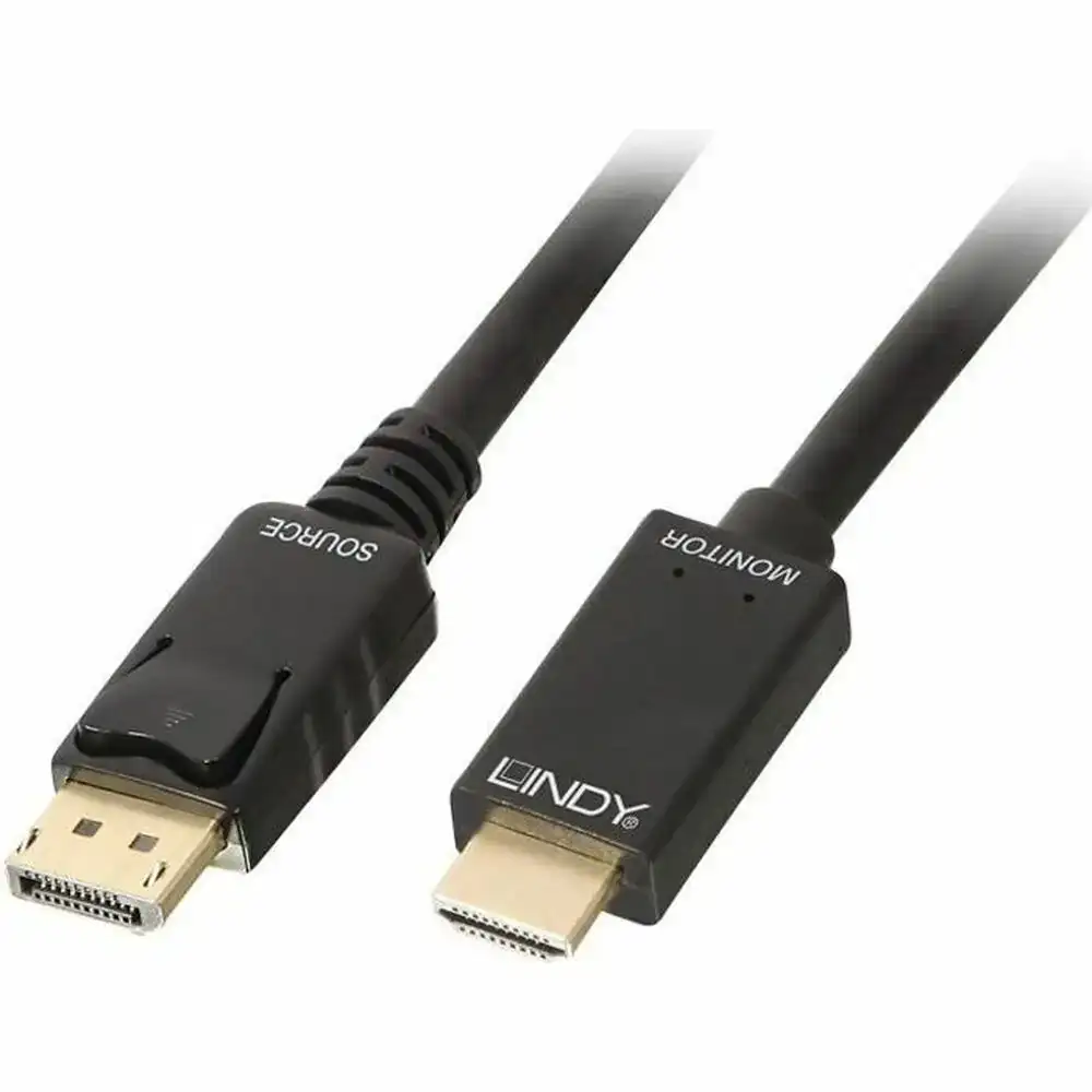 Adaptateur displayport vers hdmi lindy 36921 noir_4828. DIAYTAR COTE D'IVOIRE - L'Art de Vivre en Couleurs. Découvrez notre boutique en ligne et trouvez des produits qui ajoutent une palette vibrante à votre quotidien.