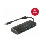 Adaptateur usb c vers hdmi delock 63931 4k noir_4469. DIAYTAR COTE D'IVOIRE - L'Équilibre Parfait entre Tradition et Modernité. Explorez notre collection pour trouver des produits qui incarnent la culture et la contemporanéité du Côte d'Ivoire.