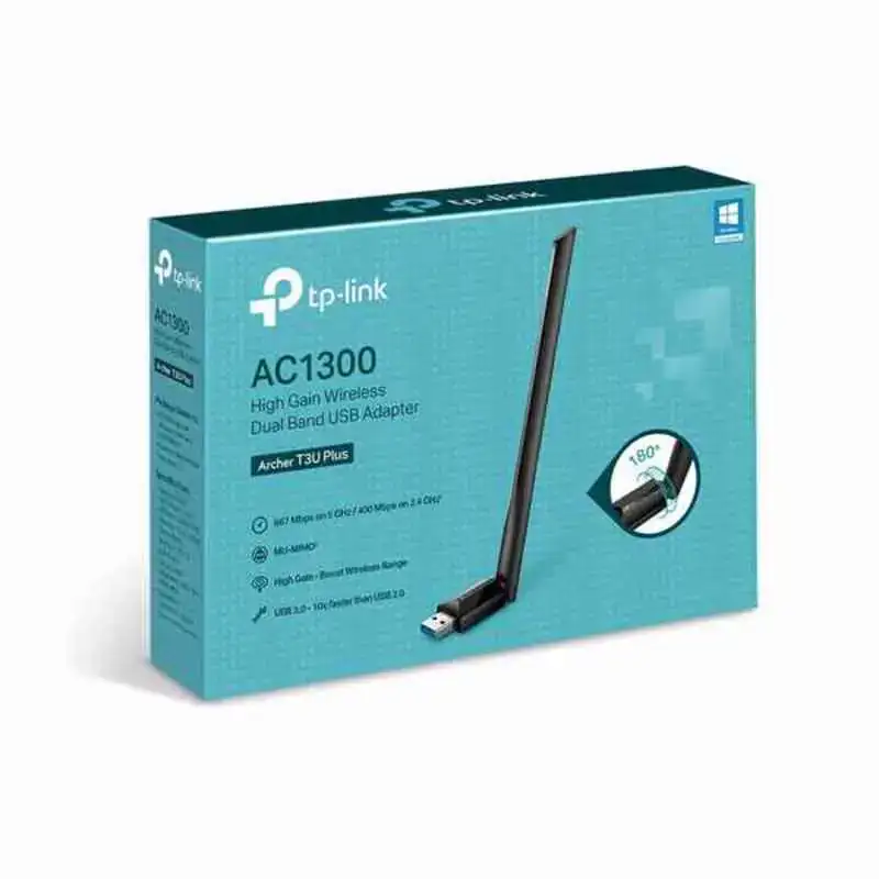 Adaptateur wi fi usb tp link archer t3u plus ac1300 noir_9414. Plongez dans l'Univers de DIAYTAR COTE D'IVOIRE - Où la Qualité et la Diversité se rencontrent. Parcourez nos rayons virtuels pour trouver des produits répondant à tous les besoins, du confort de votre foyer.
