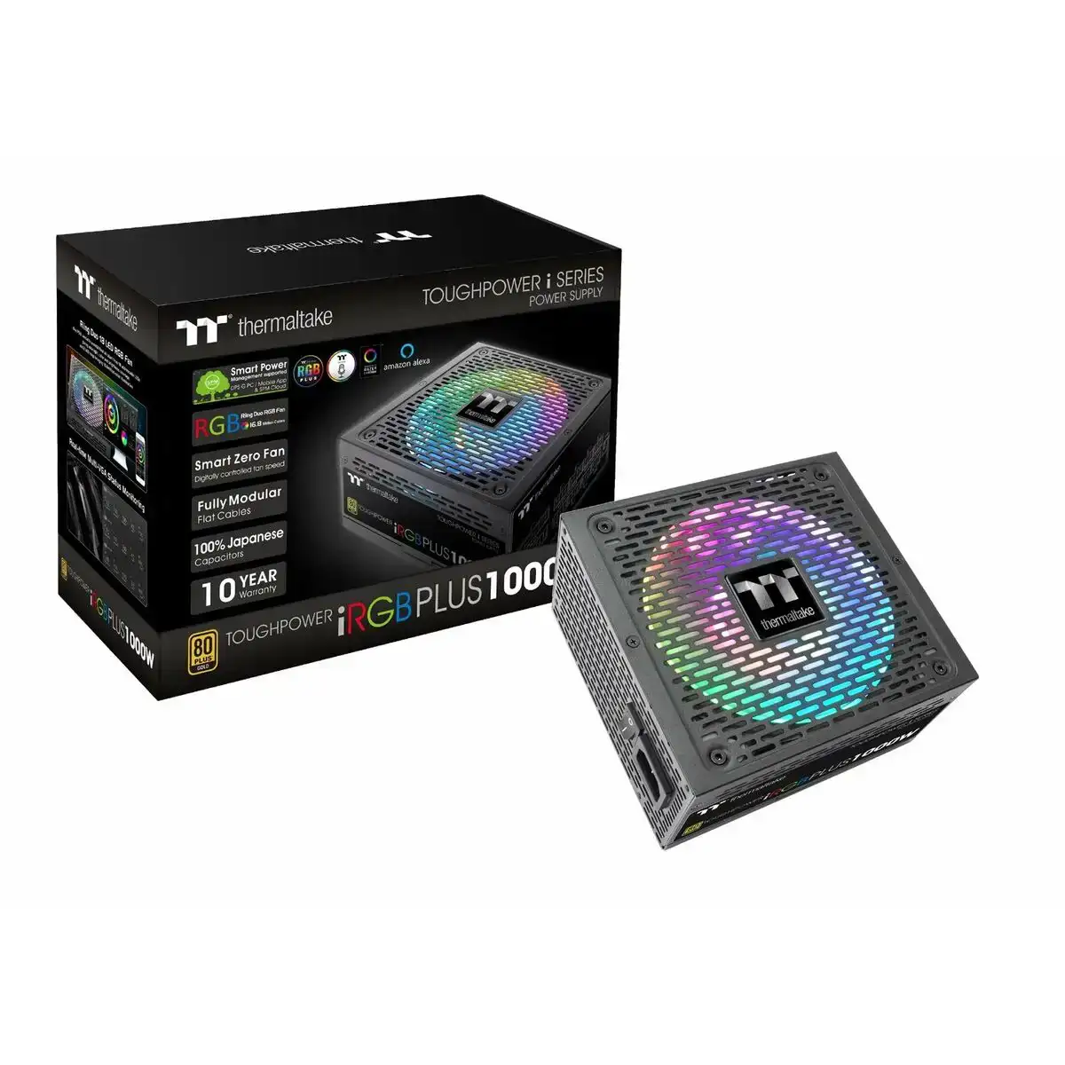 Alimentation thermaltake toughpower irgb plus 1000 w_9421. Entrez dans l'Univers de DIAYTAR COTE D'IVOIRE - Votre Destination de Shopping Complète. Découvrez des produits qui reflètent la diversité et la richesse culturelle du Côte d'Ivoire, le tout à portée de clic.