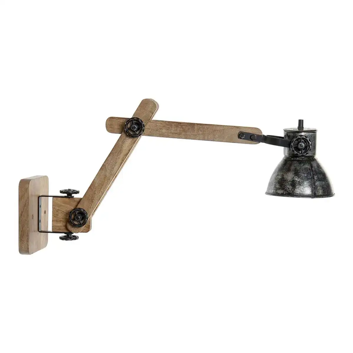 Applique dkd home decor me tal noir naturel bois e27 25 w 18 x 78 x 37 cm_2689. DIAYTAR COTE D'IVOIRE - Là où Chaque Achat a du Sens. Explorez notre gamme et choisissez des produits qui racontent une histoire, du traditionnel au contemporain.