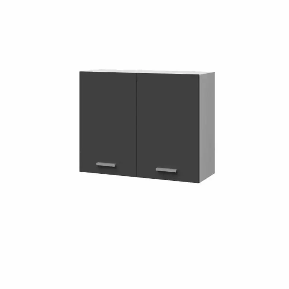 Armoire 60 x 30 x 58 cm gris blanc_7806. DIAYTAR COTE D'IVOIRE - Là où l'Élégance Devient un Mode de Vie. Naviguez à travers notre gamme et choisissez des produits qui apportent une touche raffinée à votre quotidien.