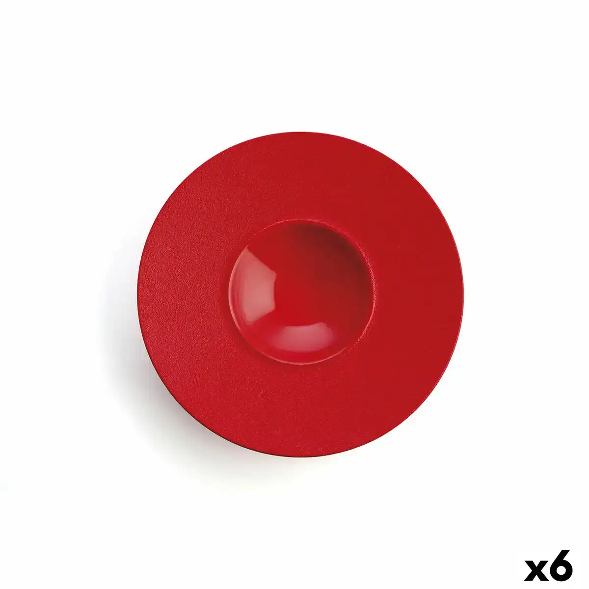 Assiette creuse ariane antracita ce ramique rouge ø 28 cm 6 unite s_4850. DIAYTAR COTE D'IVOIRE - L'Art de Vivre avec Authenticité. Explorez notre gamme de produits artisanaux et découvrez des articles qui apportent une touche unique à votre vie.