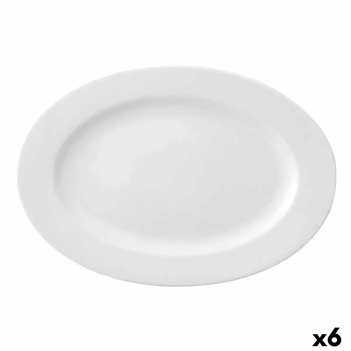 Assiette plate ariane prime ovale ce ramique blanche 32 x 25 cm 6 unite s_1889. DIAYTAR COTE D'IVOIRE - Où Choisir Rime avec Qualité. Découvrez notre sélection soigneusement conçue et choisissez des articles qui incarnent l'excellence et l'innovation.