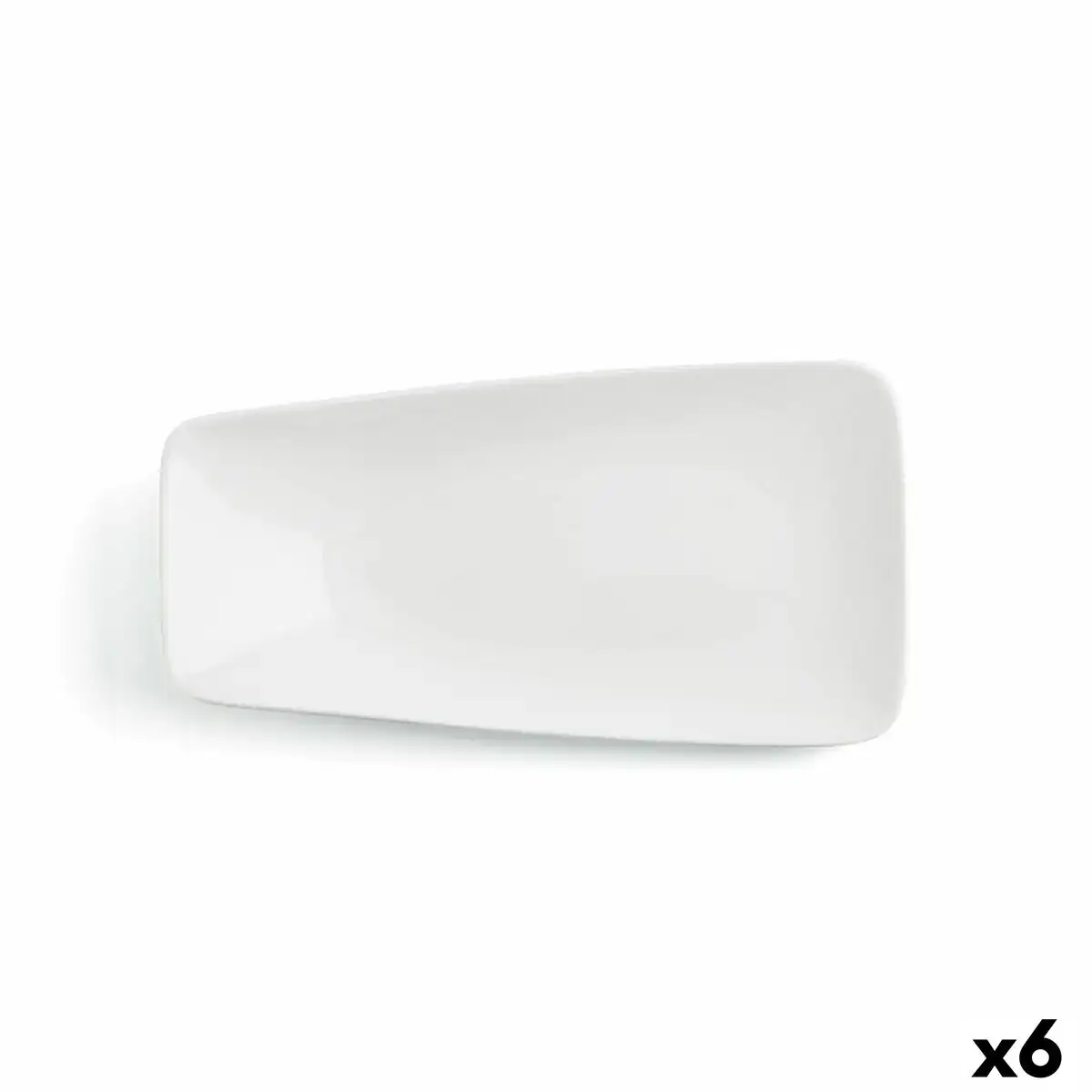 Assiette plate ariane vital rectangulaire ce ramique blanche 33 x 23 cm 6 unite s_9053. DIAYTAR COTE D'IVOIRE - Où Chaque Produit a sa Place. Parcourez notre catalogue et choisissez des articles qui s'intègrent parfaitement à votre style et à votre espace.