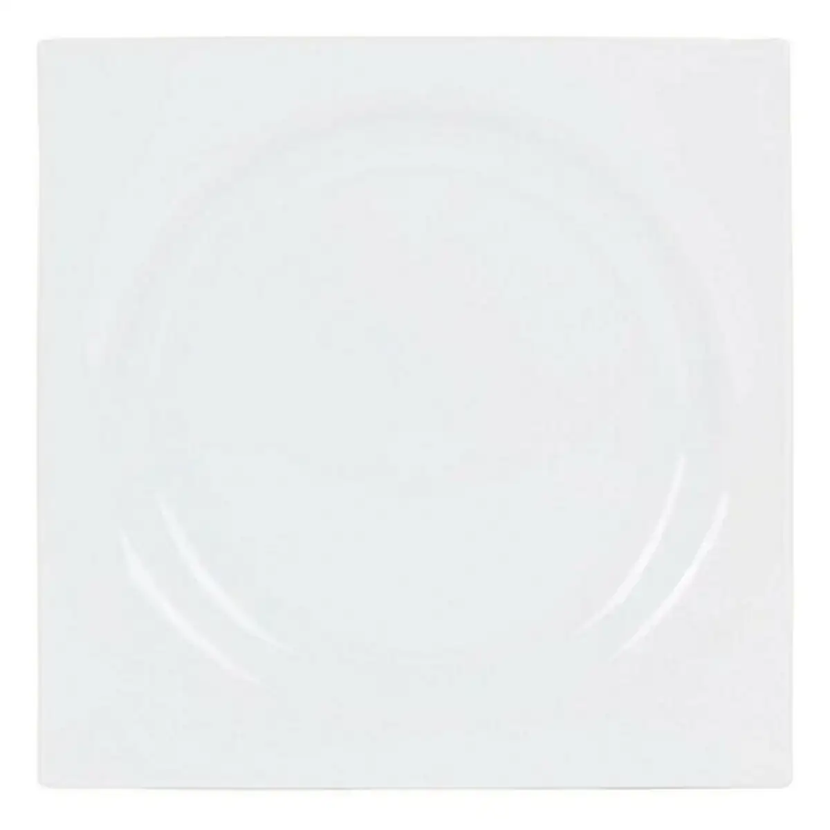 Assiette plate zen porcelain white 27 x 27 x 3 cm_5121. DIAYTAR COTE D'IVOIRE - L'Art de Vivre avec Authenticité. Explorez notre gamme de produits artisanaux et découvrez des articles qui apportent une touche unique à votre vie.