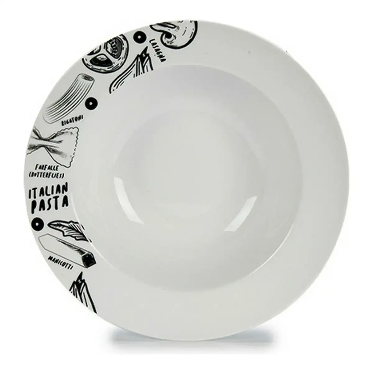 Assiette porcelaine ø 30 cm_4359. DIAYTAR COTE D'IVOIRE - L'Art de Vivre le Shopping Authentique. Découvrez notre boutique en ligne et trouvez des produits qui célèbrent la culture et l'héritage du Côte d'Ivoire.