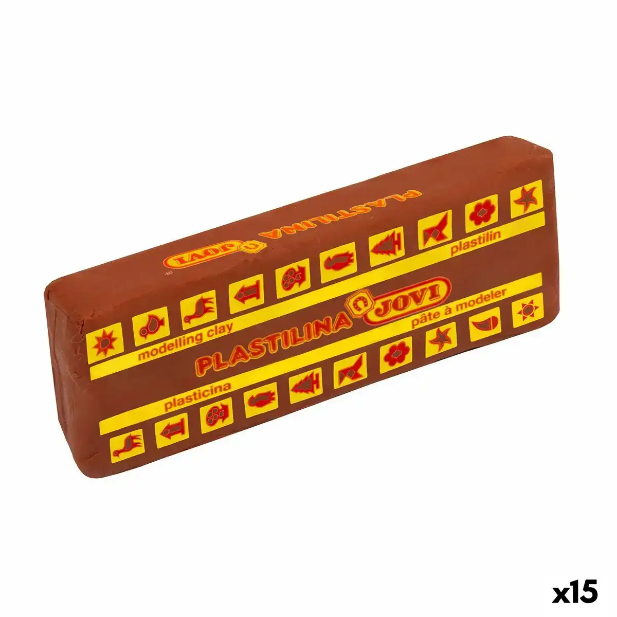 Ba tons de pa te a modeler jovi school 150 g marron 15 unite s_3696. DIAYTAR COTE D'IVOIRE - Là où Chaque Achat a du Sens. Explorez notre gamme et choisissez des produits qui racontent une histoire, du traditionnel au contemporain.