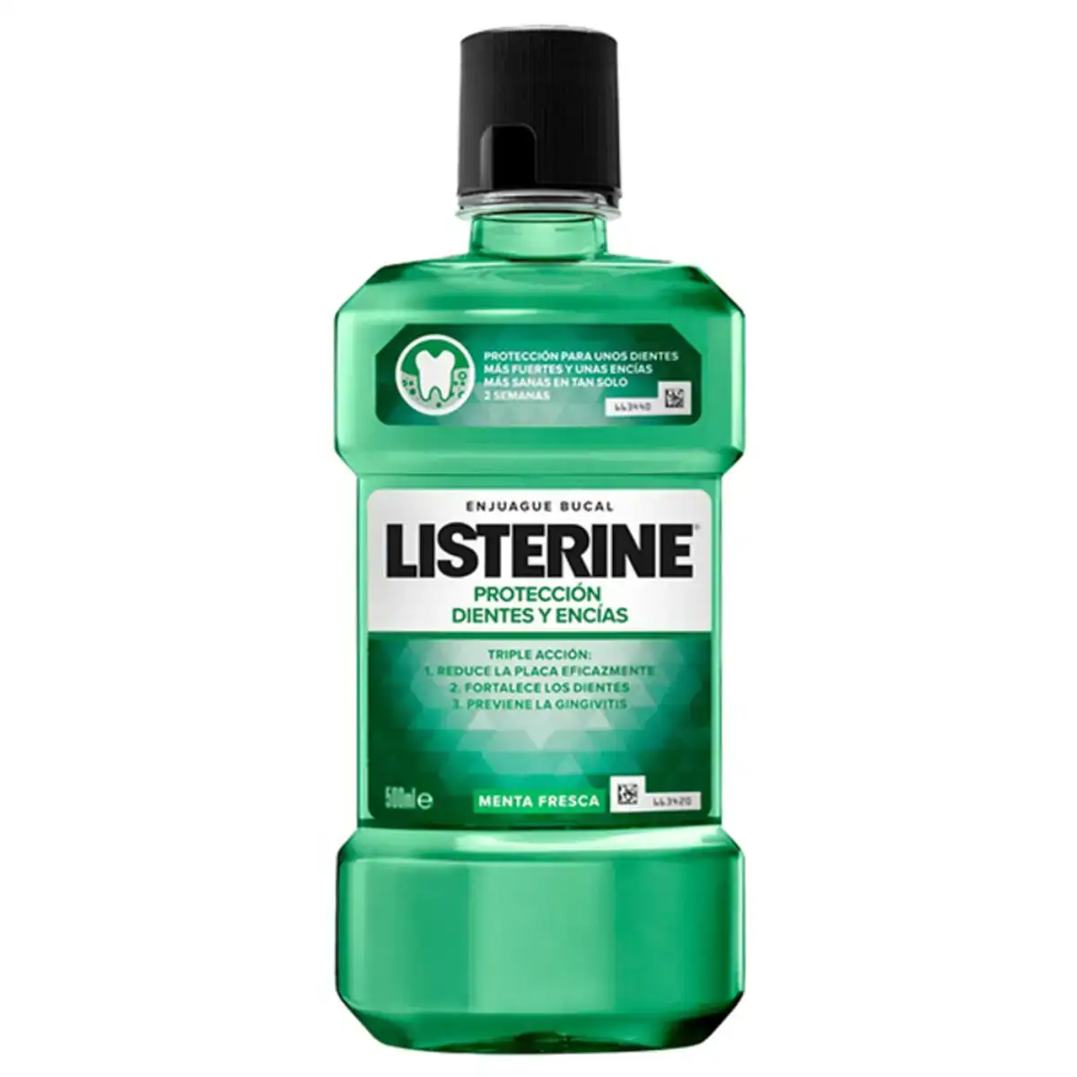 Bain de bouche dientes encias listerine 500 ml_9271. DIAYTAR COTE D'IVOIRE - Où Choisir est un Voyage Cultuel. Explorez notre boutique en ligne et découvrez des produits qui célèbrent la richesse et la diversité culturelle du Côte d'Ivoire.