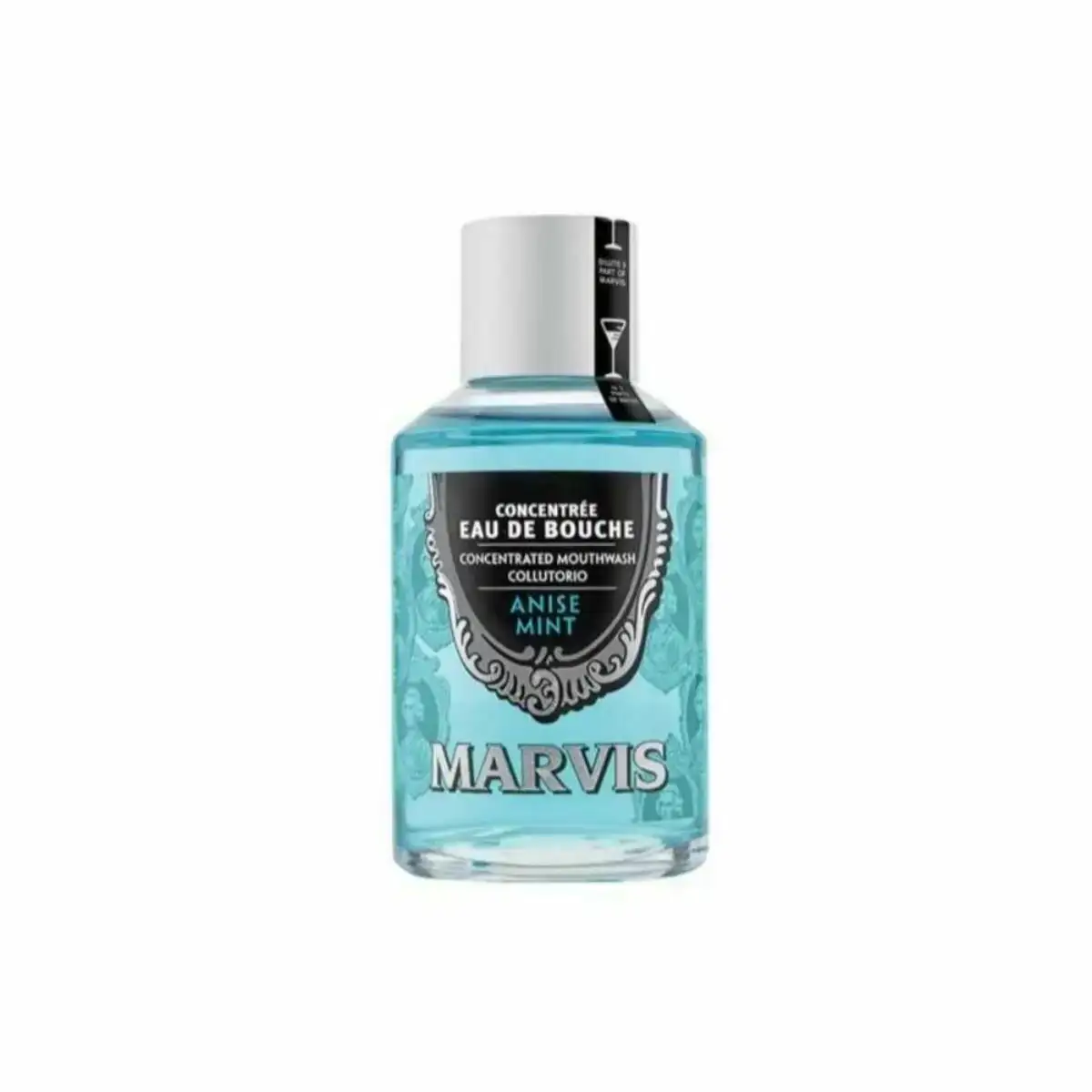 Bain de bouche marvis anis menthe 120 ml_4199. DIAYTAR COTE D'IVOIRE - Votre Passage vers l'Exceptionnel. Naviguez à travers notre sélection minutieuse et découvrez des articles qui apportent une touche spéciale à chaque instant de votre vie.