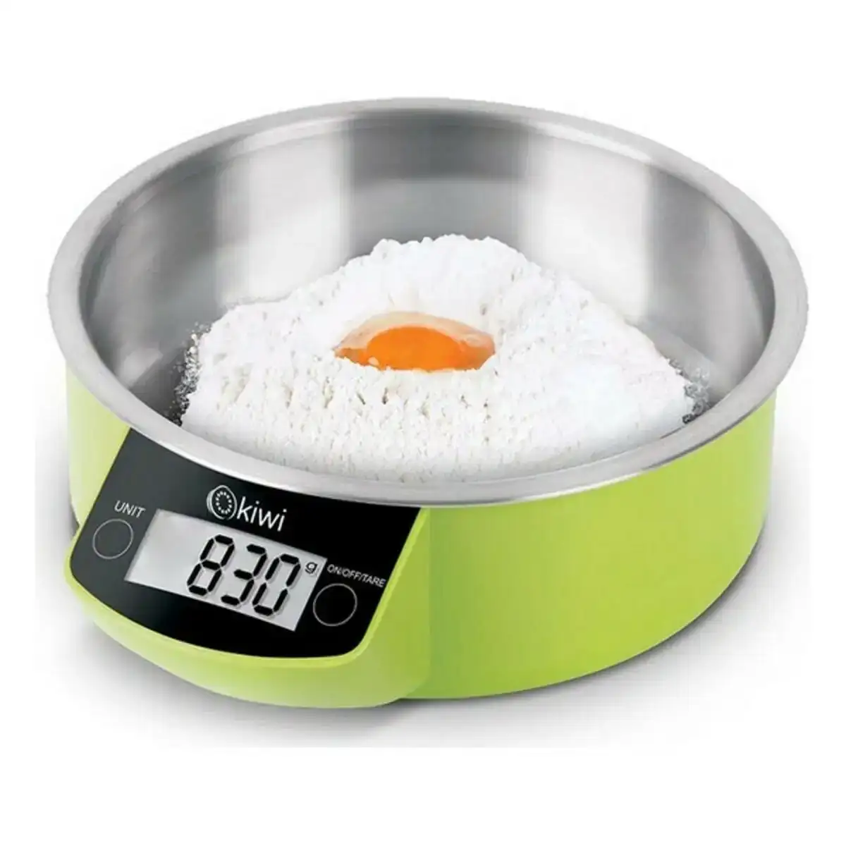 Balance de cuisine nume rique kiwi vert_1430. DIAYTAR COTE D'IVOIRE - Là où la Beauté Rencontre la Fonctionnalité. Parcourez notre sélection pour trouver des produits qui allient esthétique et praticité, pour un quotidien sublimé.