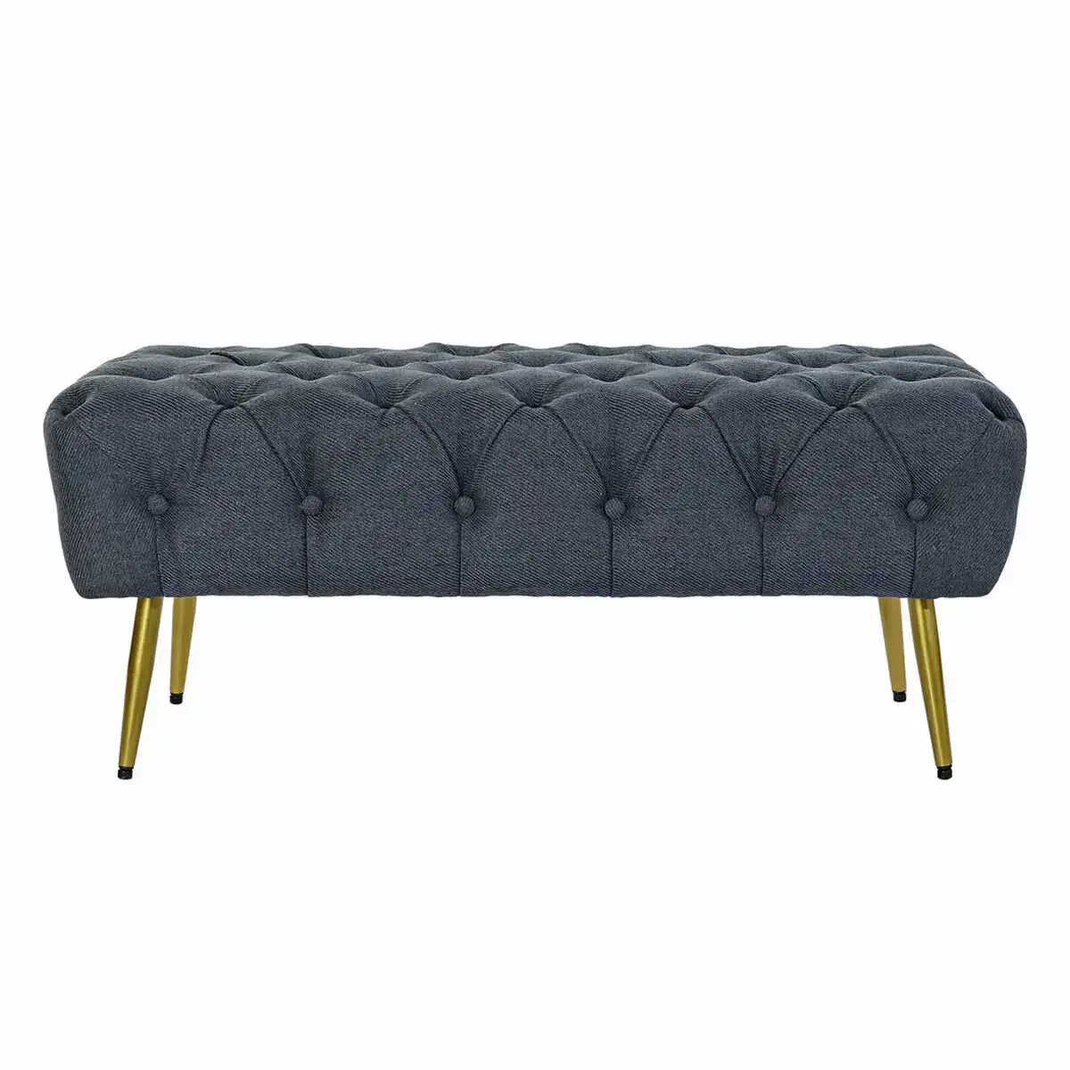 Banc dkd home decor bleu me tal polyester 103 x 46 x 42 cm_4650. Bienvenue chez DIAYTAR COTE D'IVOIRE - Où Chaque Achat est un Geste d'Amour. Découvrez notre sélection minutieuse et choisissez des articles qui témoignent de votre passion.