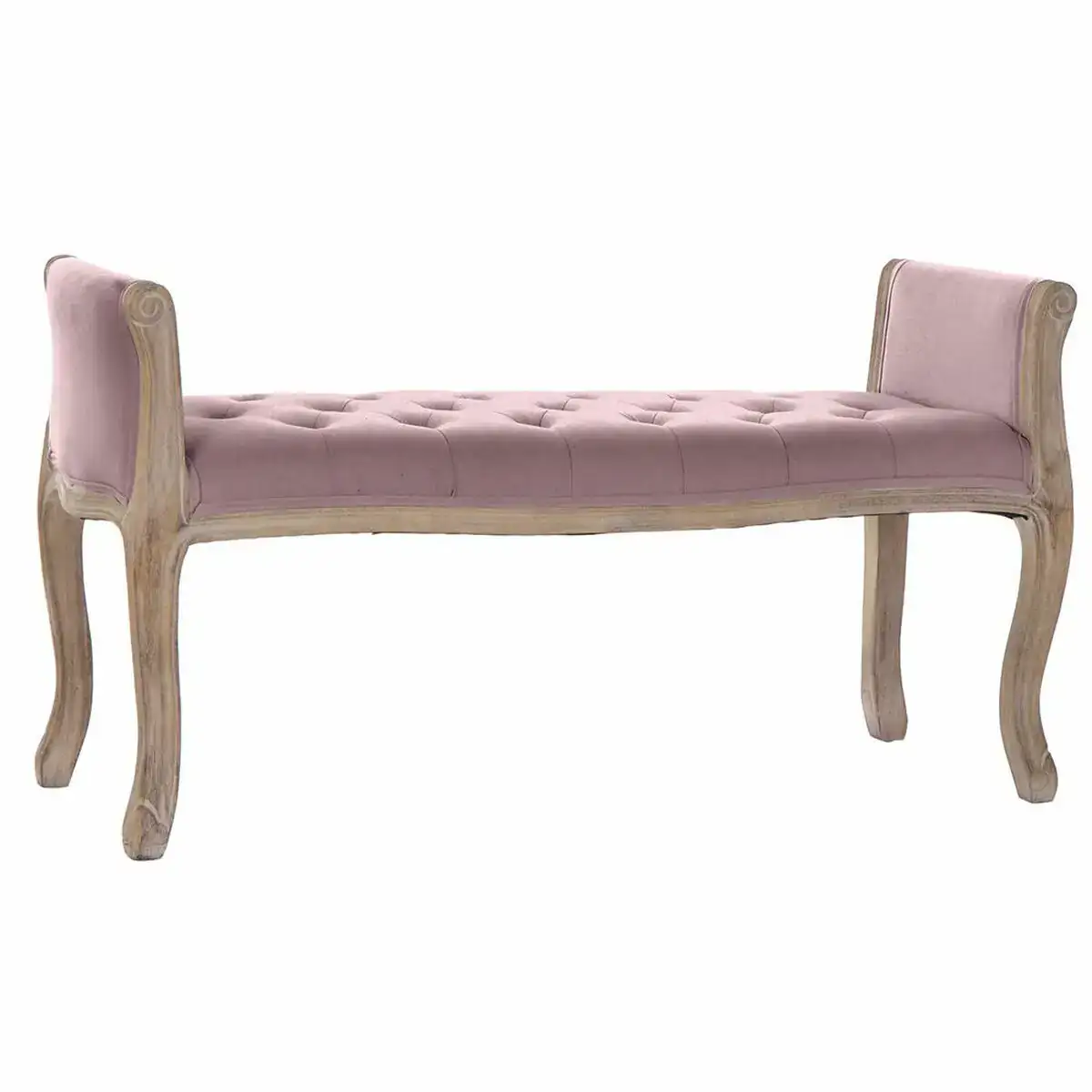 Banc dkd home decor lin rose bois d he ve a 112 x 41 x 61 cm_7583. DIAYTAR COTE D'IVOIRE - Votre Destination Shopping de Choix. Explorez notre boutique en ligne et découvrez des trésors qui reflètent votre style et votre passion pour l'authenticité.