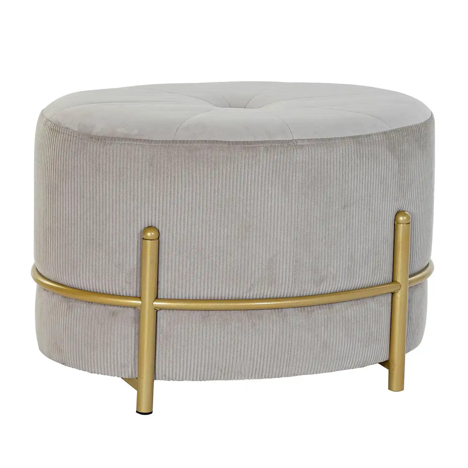 Banc dkd home decor me tal dore beige velours polyester 51 x 36 x 33 cm_6332. DIAYTAR COTE D'IVOIRE - L'Art de Choisir, l'Art de S'émerveiller. Explorez notre gamme de produits et laissez-vous émerveiller par des créations authentiques et des designs modernes.