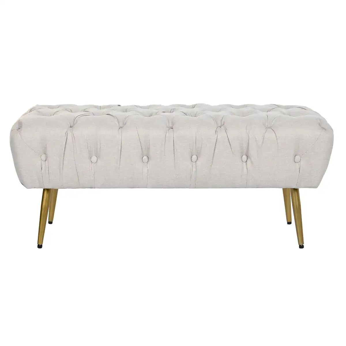 Banc dkd home decor me tal polyester 103 x 46 x 42 cm_8631. DIAYTAR COTE D'IVOIRE - L'Art de Vivre le Shopping Inspiré. Parcourez notre catalogue et choisissez des produits qui reflètent votre passion pour la beauté et l'authenticité.