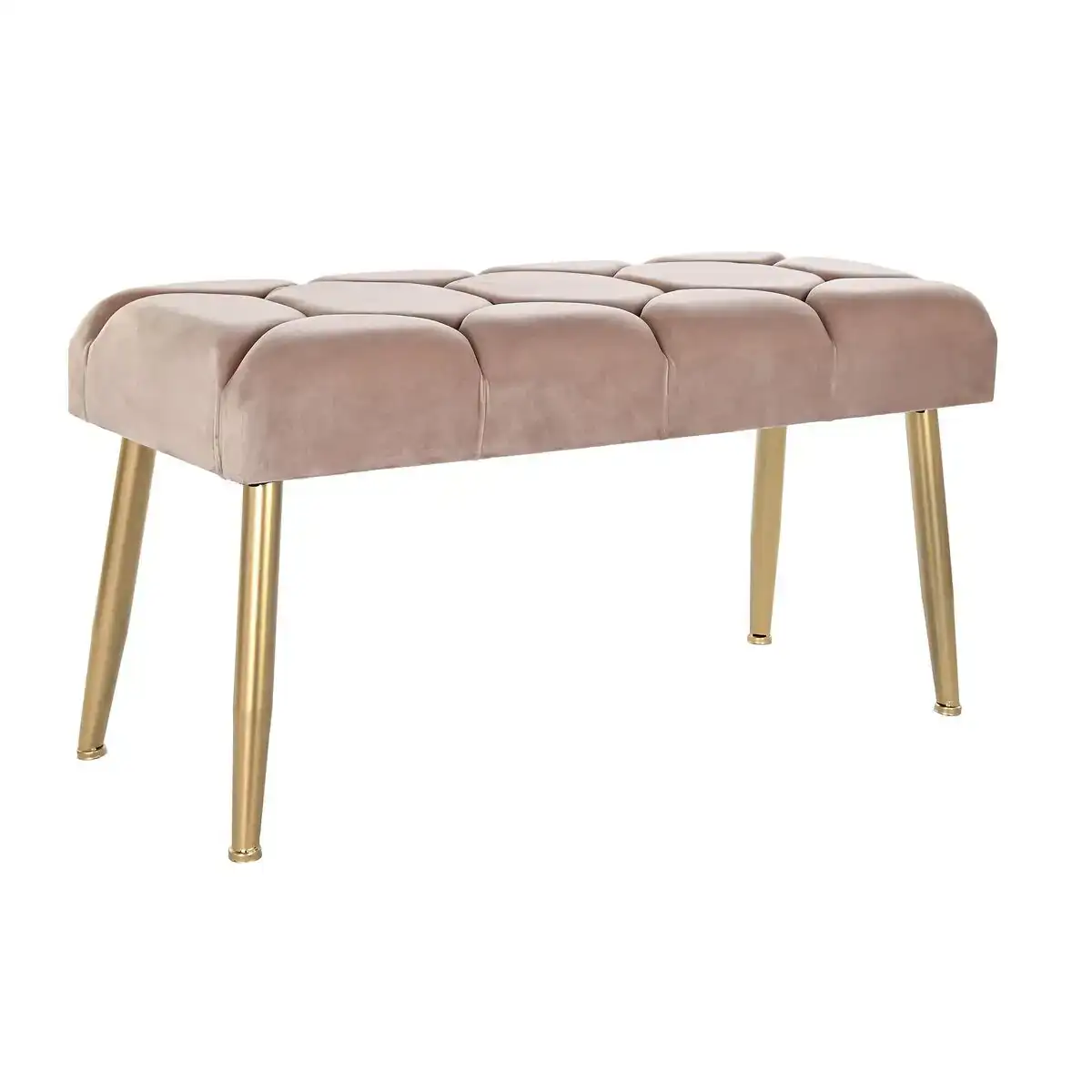 Banc dkd home decor rose me tal polyester 97 x 38 x 50 cm_3318. Entrez dans l'Univers de DIAYTAR COTE D'IVOIRE - Votre Destination de Shopping Complète. Découvrez des produits qui reflètent la diversité et la richesse culturelle du Côte d'Ivoire, le tout à portée de clic.