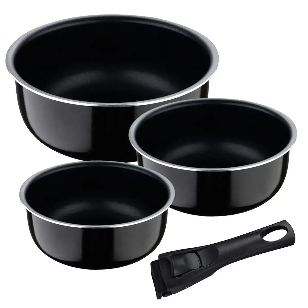 Batterie de cuisine bergner click cook aluminium 3 pie ces_3331. DIAYTAR COTE D'IVOIRE - Votre Passage vers l'Éclat et la Beauté. Explorez notre boutique en ligne et trouvez des produits qui subliment votre apparence et votre espace.