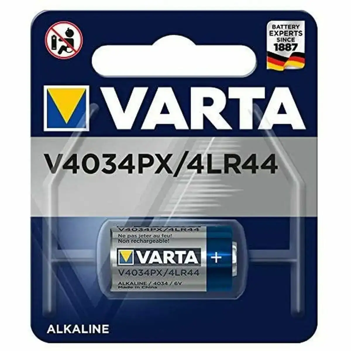 Batteries varta v4034px_4969. Bienvenue chez DIAYTAR COTE D'IVOIRE - Où Chaque Produit a son Histoire. Découvrez notre sélection unique et trouvez des articles qui racontent la richesse culturelle et artistique du Côte d'Ivoire.