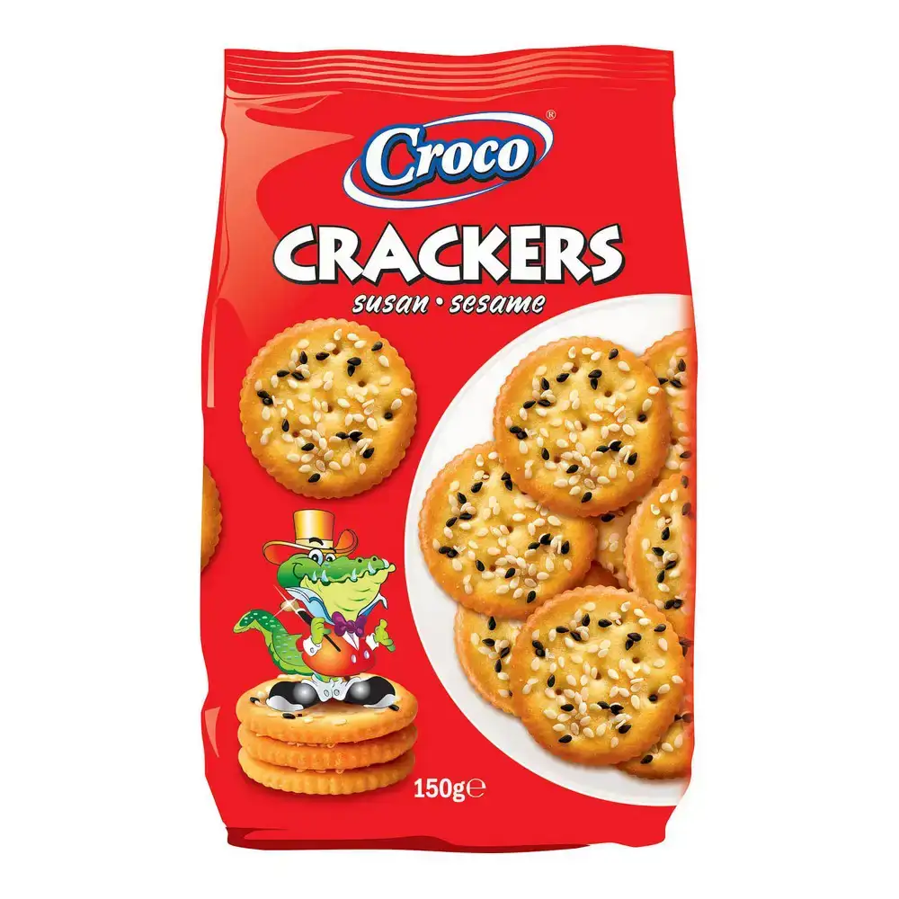 Biscuits croco craker se same 150 g_1880. DIAYTAR COTE D'IVOIRE - L'Art du Shopping Distinctif. Naviguez à travers notre gamme soigneusement sélectionnée et choisissez des produits qui définissent votre mode de vie.