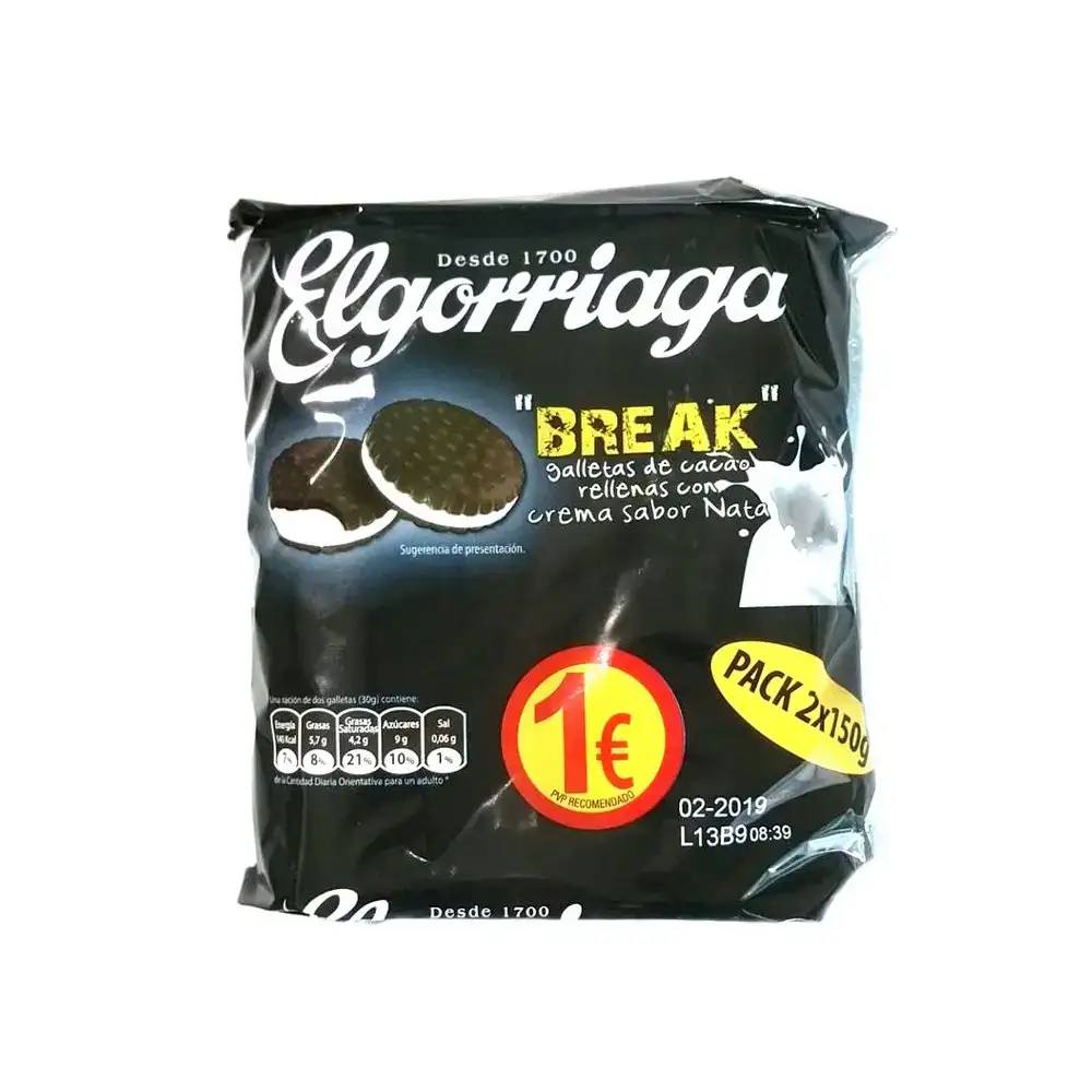 Biscuits el gorriaga break custard 150 g_3375. Bienvenue chez DIAYTAR COTE D'IVOIRE - Votre Destination Shopping Complète! Découvrez une boutique en ligne généraliste au Côte d'Ivoire offrant une vaste gamme de produits, allant des vêtements aux gadgets électroniques, en passant par l'artisanat local.