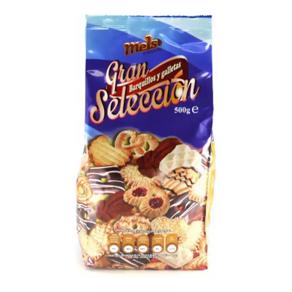 Biscuits mels melange selection 500 g_2382. DIAYTAR COTE D'IVOIRE - Où Choisir est un Acte d'Amour pour le Côte d'Ivoire. Explorez notre boutique en ligne et choisissez des articles qui célèbrent la culture et l'artisanat du pays.