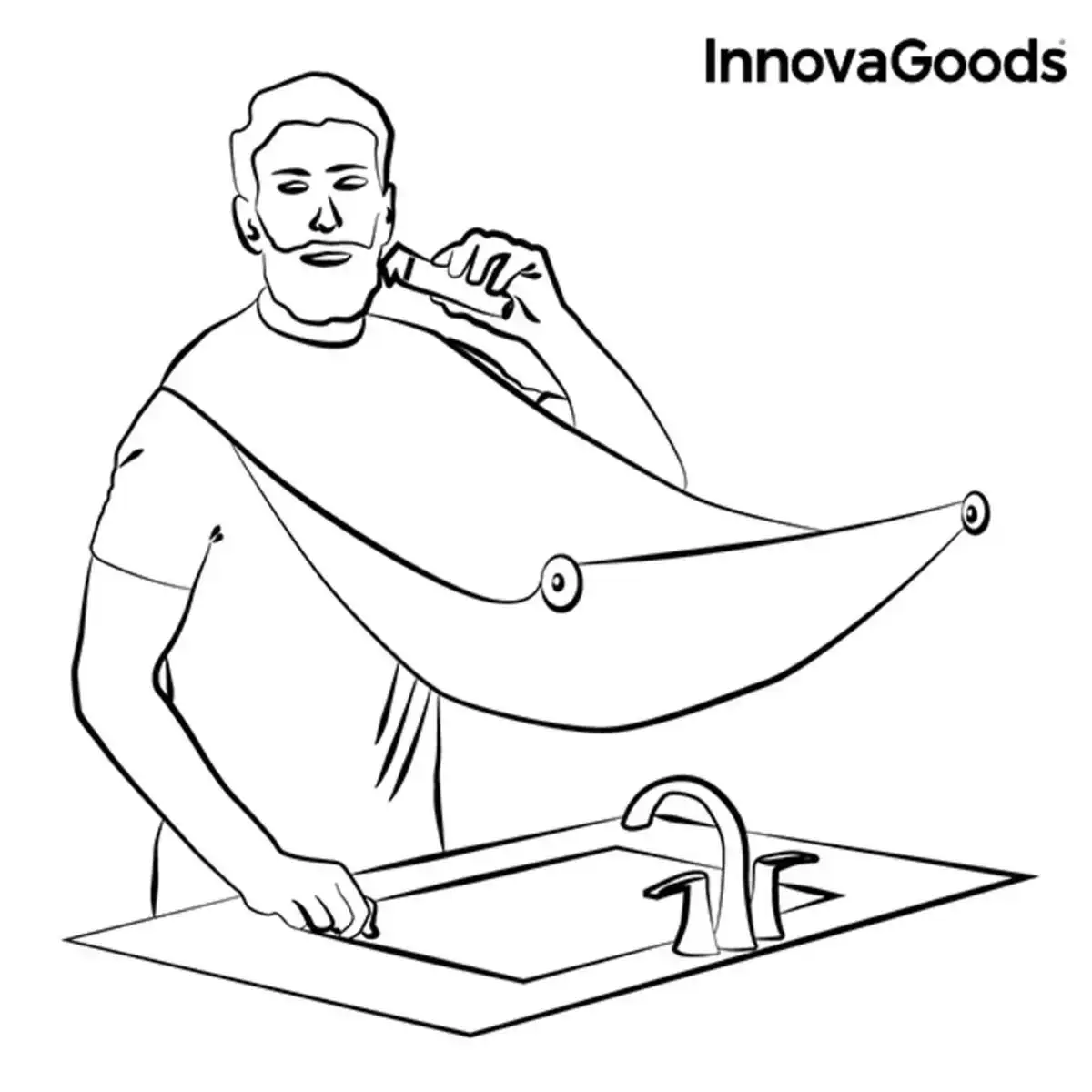 Blaireau de rasage innovagoods_1787. Bienvenue chez DIAYTAR COTE D'IVOIRE - Où Choisir est une Invitation au Voyage. Explorez notre boutique en ligne et découvrez des produits qui vous transportent dans l'univers du Côte d'Ivoire.