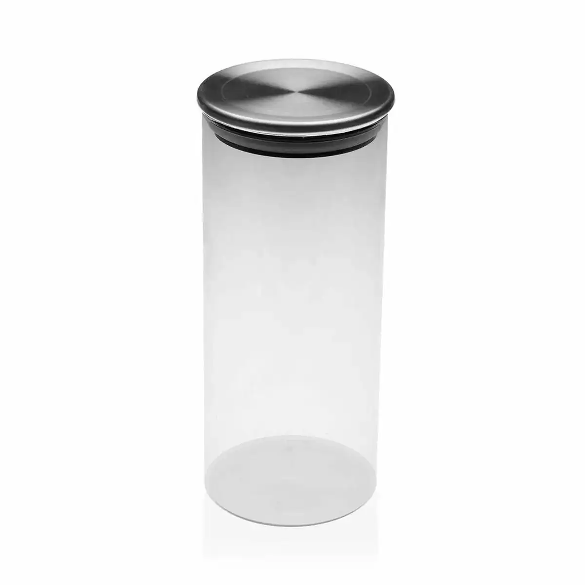 Bocal en verre versa 1000 ml crystal steel 8 5 x 20 cm_8711. DIAYTAR COTE D'IVOIRE - L'Art de Trouver ce que Vous Aimez. Plongez dans notre assortiment varié et choisissez parmi des produits qui reflètent votre style et répondent à vos besoins.