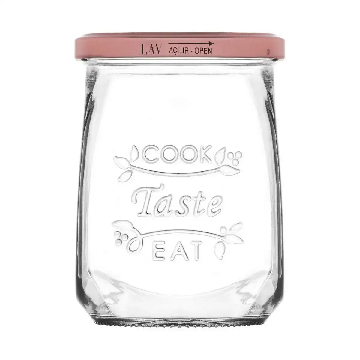 Bocal verre transparent tasty avec couvercle 550 ml_8612. Bienvenue chez DIAYTAR COTE D'IVOIRE - Où Chaque Achat Fait une Différence. Découvrez notre gamme de produits qui reflètent l'engagement envers la qualité et le respect de l'environnement.