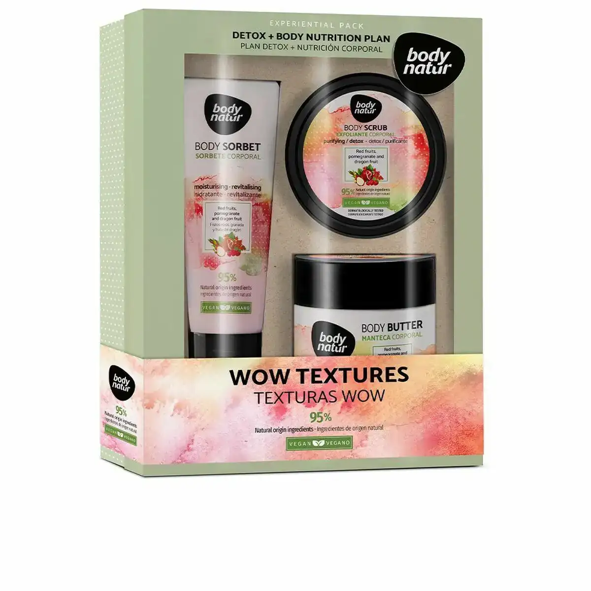 Body cream body natur wow textures 3 pcs_7489. DIAYTAR COTE D'IVOIRE - Là où le Shopping devient une Fête des Sens. Plongez dans notre univers et choisissez des produits qui éveillent votre goût pour l'esthétique et l'authenticité.